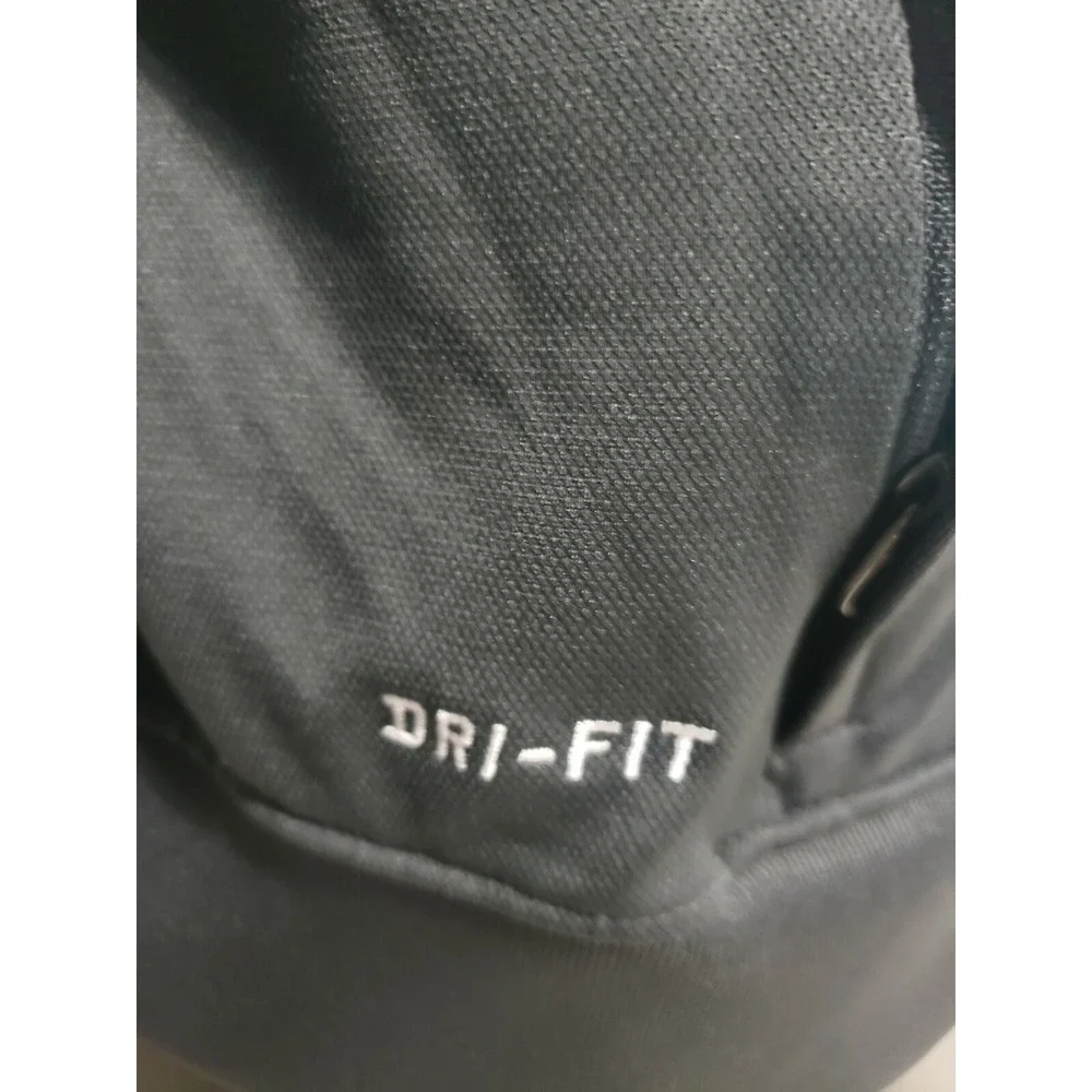 Nike Dri-Fit‎ Track Full-Zip Jacket Unisex Large Gray & Neon Soccer Warm-up
